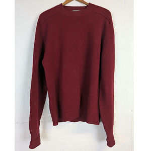 Vtg Shetland Wool Sweater Pullover Crew Neck Preppy Lord and Taylor Mens XL